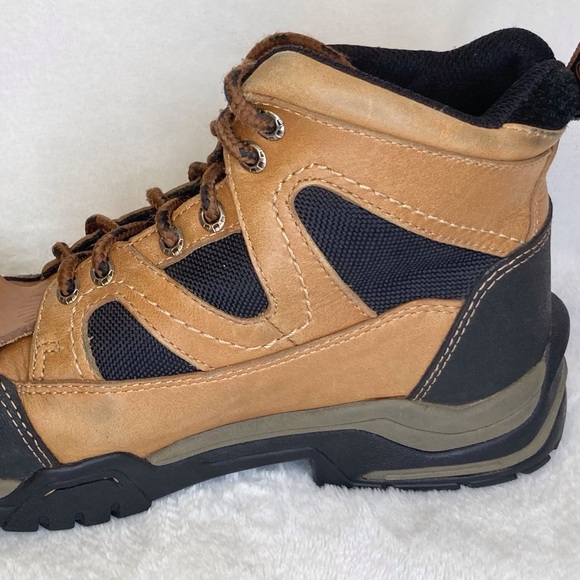 Roper Brown Lace-Up Western Boots Women’s Size 5 Youth Kids Girls Boys Size 3.5 - Picture 3 of 16